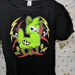 Zombie Alpaca Tasty Peach Tee